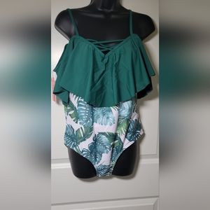 Womens One Piece Bathing Suits Sexy Vintage Bikini Tummy Control